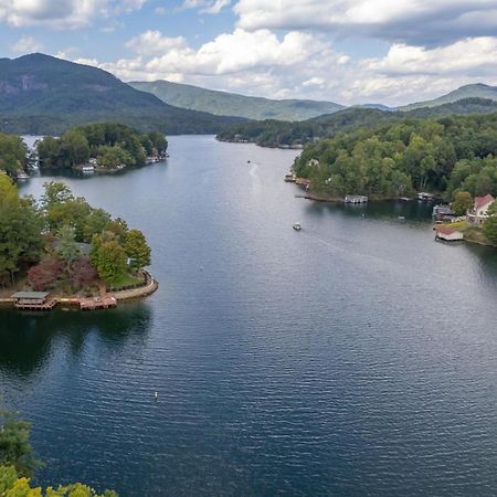 Russell'S Fort At White Oak Point: Historical Cabin On Lake Lure, Luxury, Direct Lake Access! Villa Exterior foto