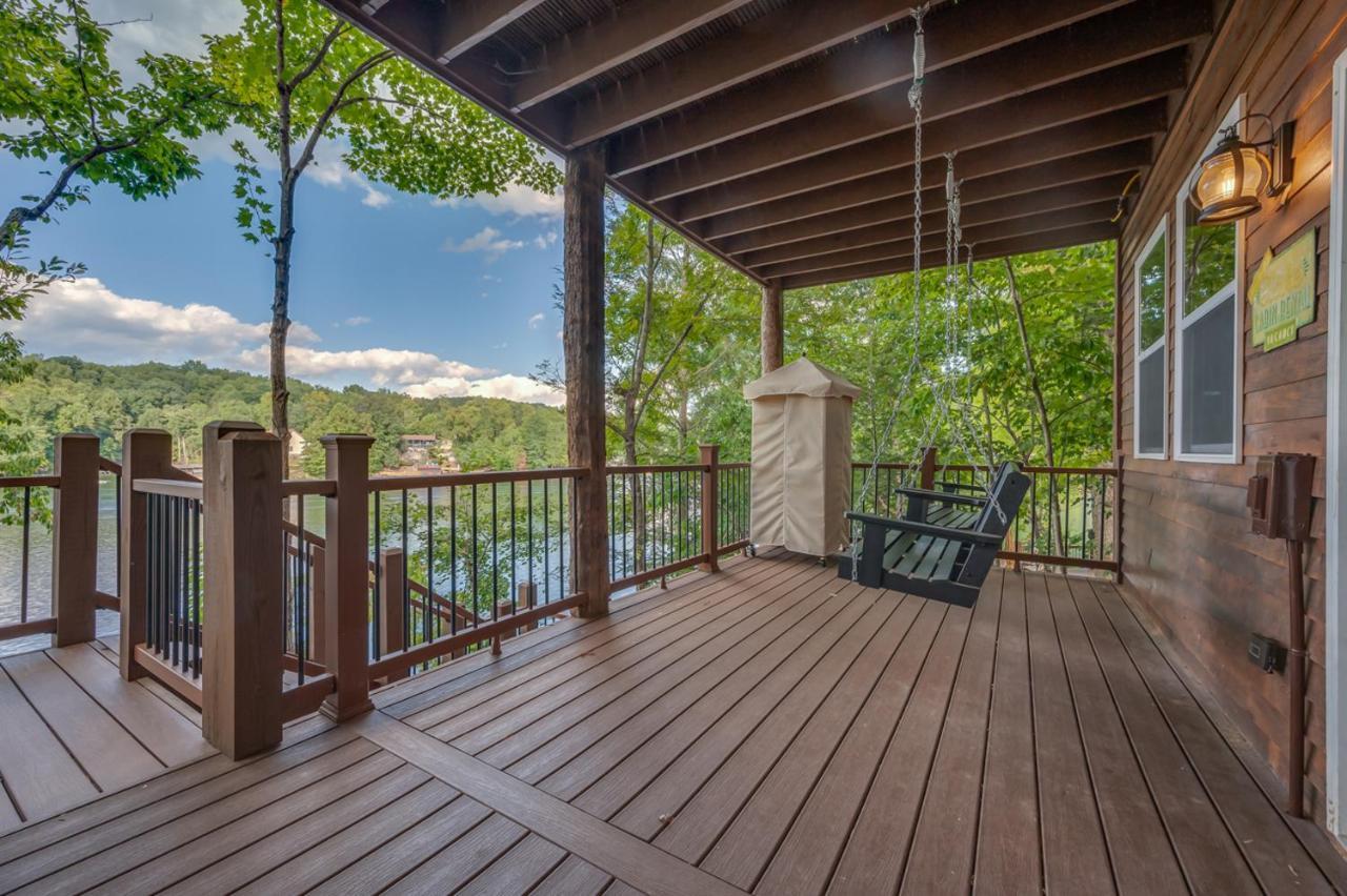 Russell'S Fort At White Oak Point: Historical Cabin On Lake Lure, Luxury, Direct Lake Access! Villa Exterior foto
