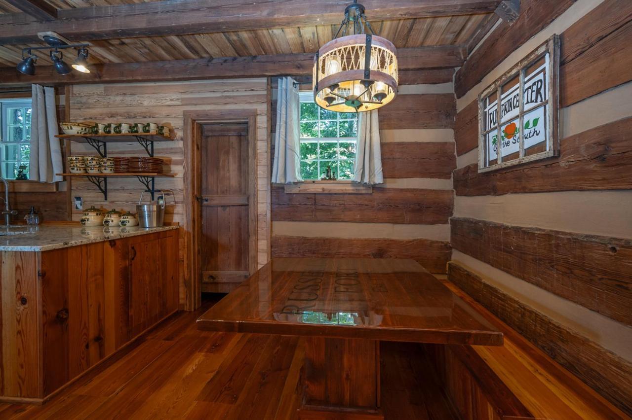 Russell'S Fort At White Oak Point: Historical Cabin On Lake Lure, Luxury, Direct Lake Access! Villa Exterior foto