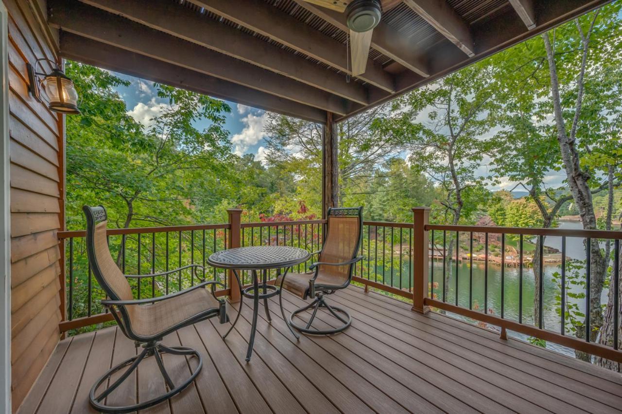 Russell'S Fort At White Oak Point: Historical Cabin On Lake Lure, Luxury, Direct Lake Access! Villa Exterior foto